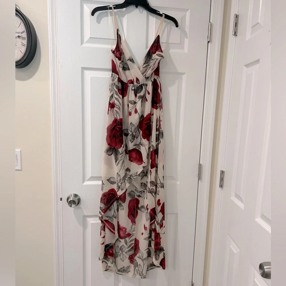 Long Floral Privy Dress Small - Picture 1 of 2
